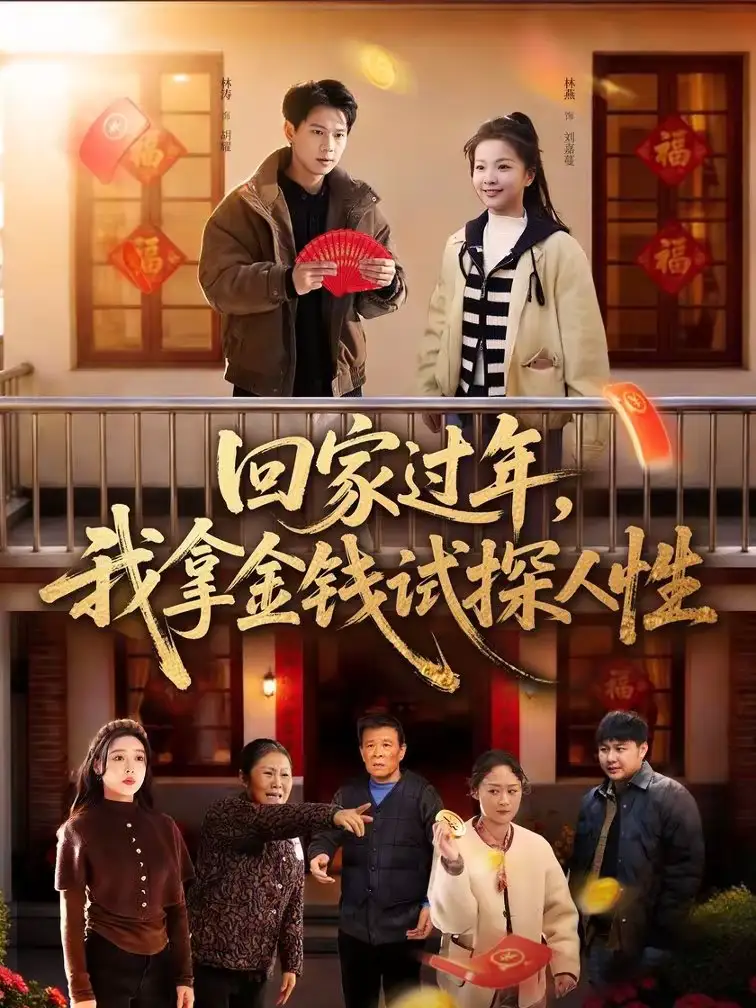回家过年，我拿金钱试探人性 - 短剧短剧海报图片