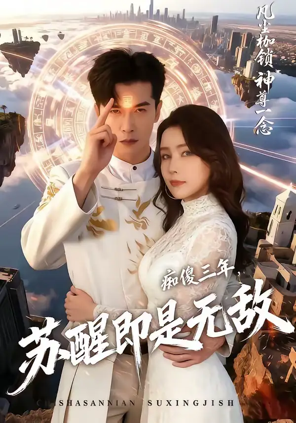 痴傻三年，苏醒即是无敌 - 短剧短剧海报图片