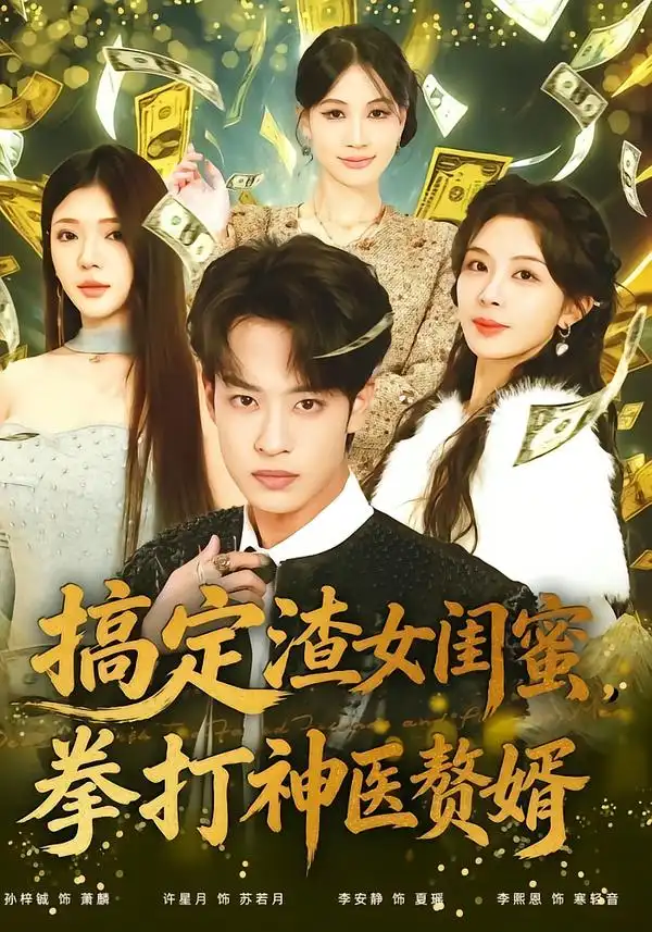 搞定渣女闺蜜拳打神医赘婿 - 短剧短剧海报图片