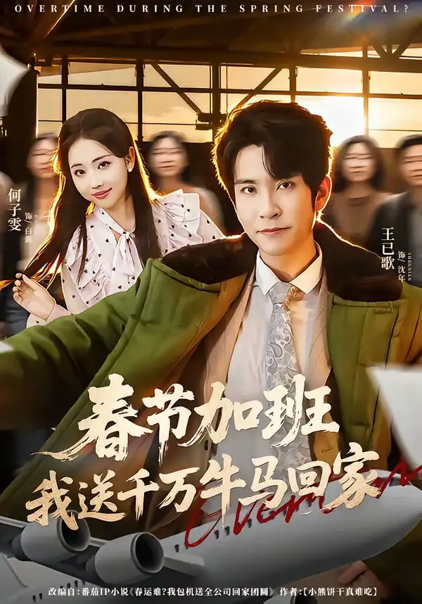 春节加班，我送千万牛马回家 - 短剧短剧海报图片