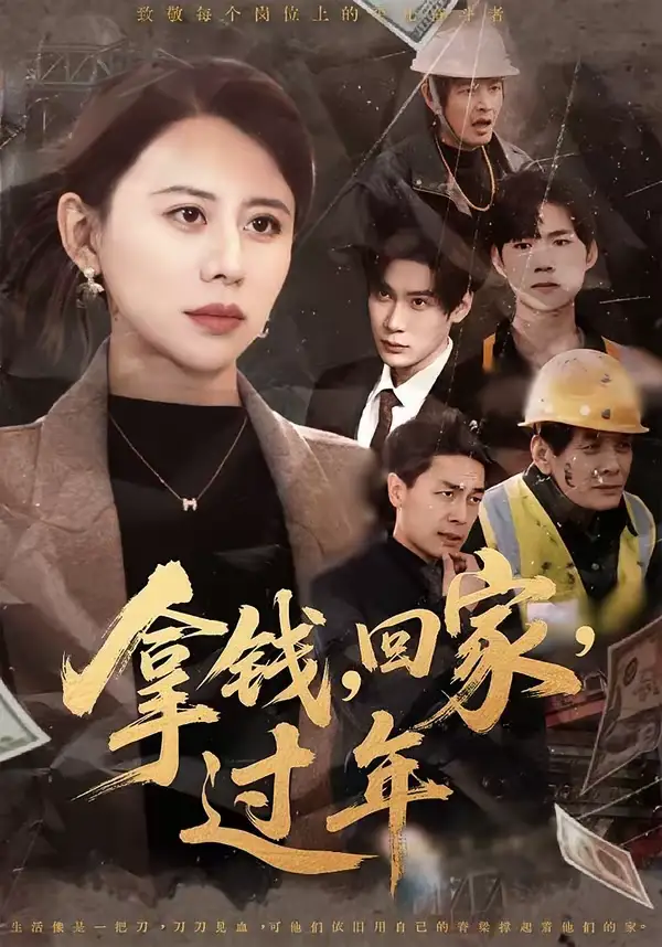 拿钱，回家，过年＆拿钱回家过年 - 短剧短剧海报图片