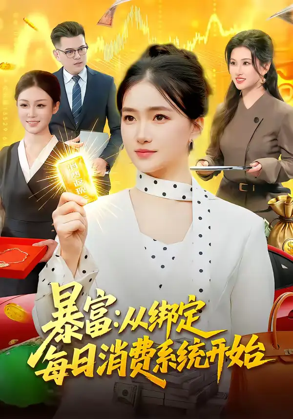 暴富：从绑定每日消费系统开始 - 短剧短剧海报图片