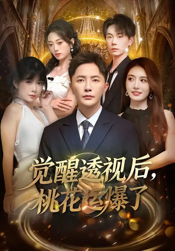 觉醒透视后，桃花运爆了 - 短剧短剧海报图片