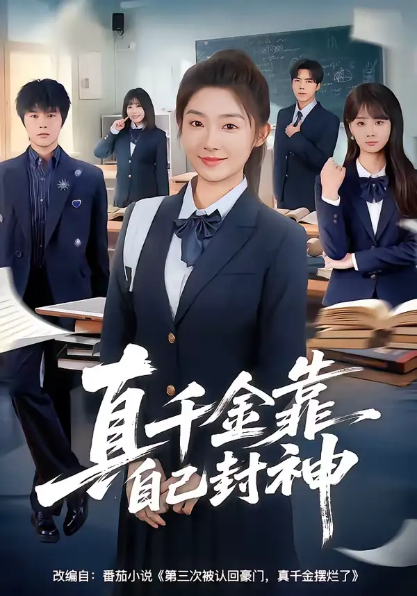 真千金靠自己封神 - 短剧短剧海报图片