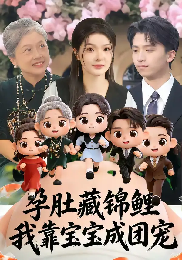 孕肚藏锦鲤，我靠宝宝成团宠 - 短剧短剧海报图片