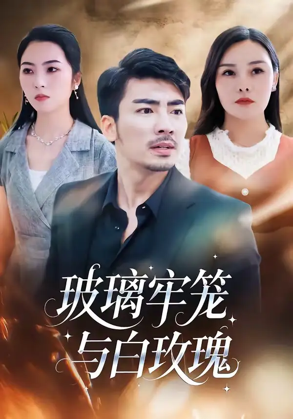 玻璃牢笼与白玫瑰 - 短剧短剧海报图片