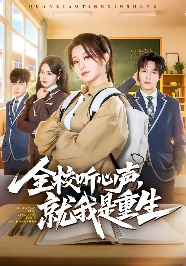 全校听心声，就我是重生 - 短剧短剧海报图片