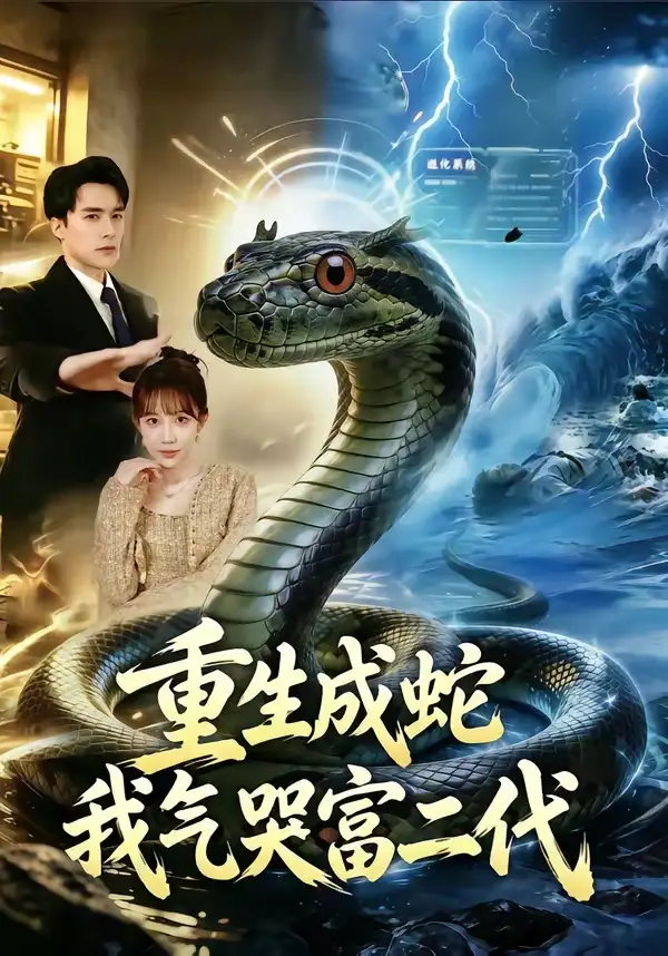 重生成蛇我气哭富二代 - 短剧短剧海报图片