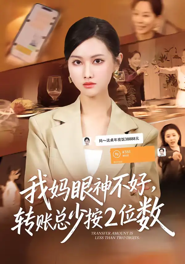我妈眼神不好，转账总少按2位数 - 短剧短剧海报图片