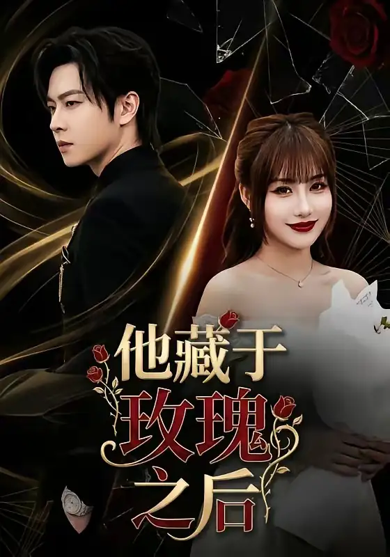 他藏于玫瑰之后 - 短剧短剧海报图片