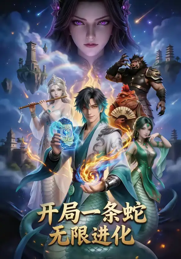开局一条蛇,无限进化