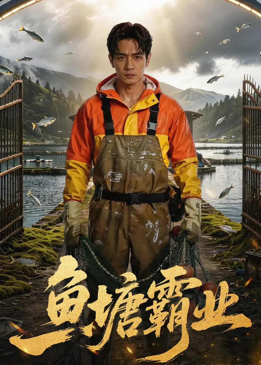 鱼塘霸业 - 短剧短剧海报图片