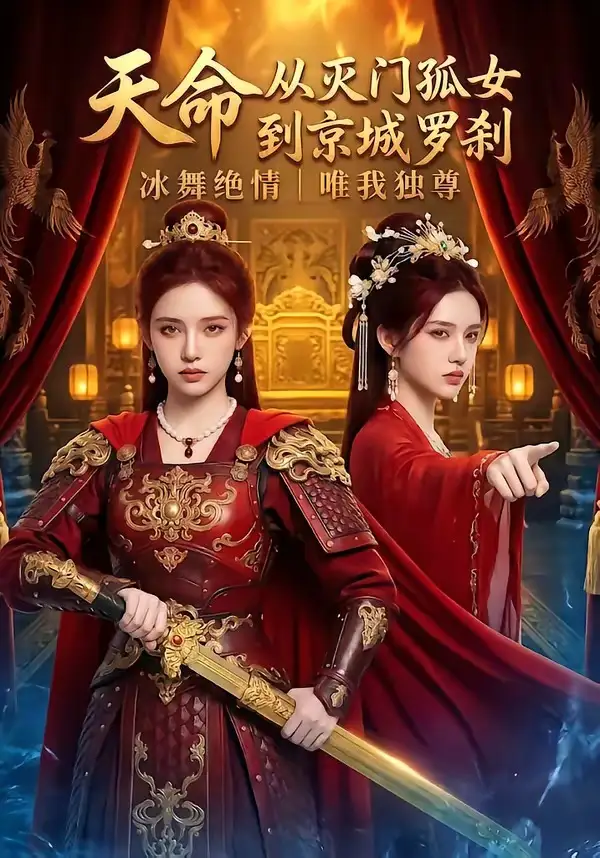 天命：从灭门孤女到京城罗刹&天命从灭门孤女到京城罗刹 - 短剧短剧海报图片