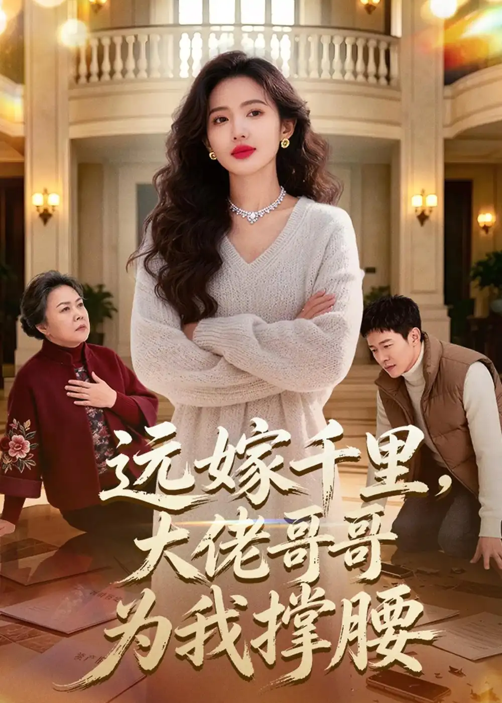 远嫁千里，大佬哥哥为我撑腰&远嫁千里大佬哥哥为我撑腰 - 短剧短剧海报图片