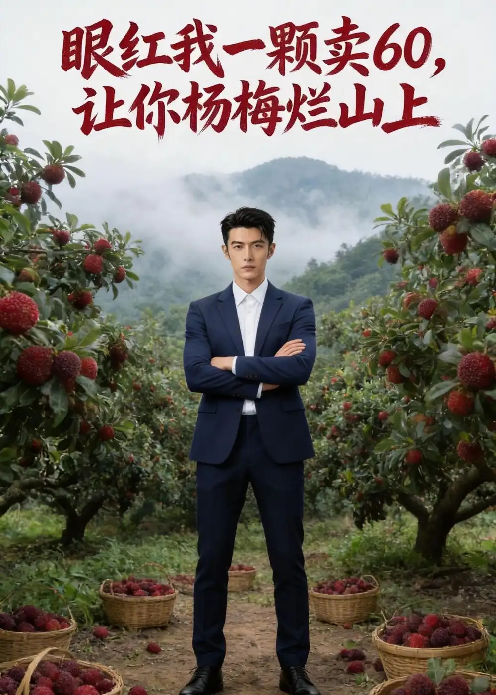 眼红我一颗卖60,让你杨梅烂山上&眼红我一颗卖60让你杨梅烂山上