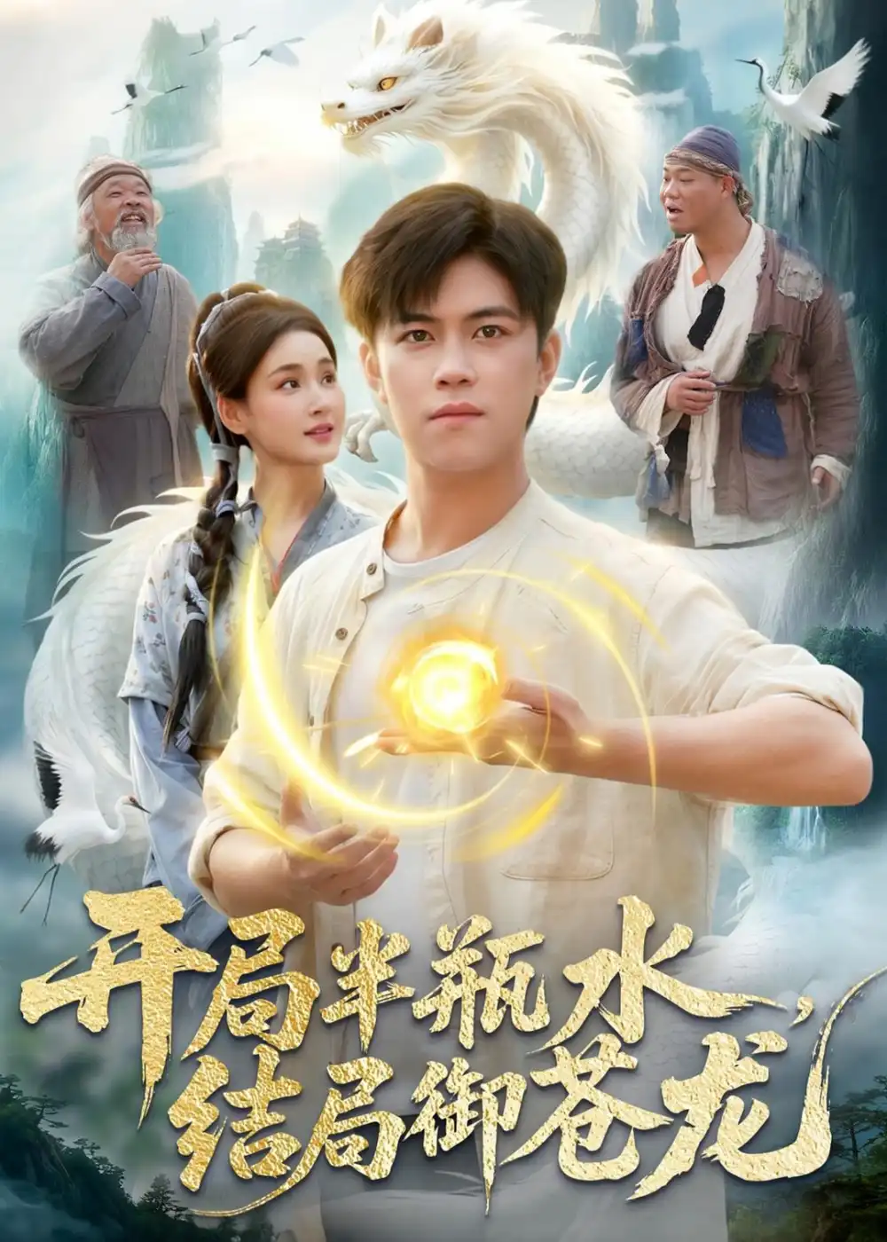开局半瓶水，结局御苍龙&开局半瓶水结局御苍龙 - 短剧短剧海报图片