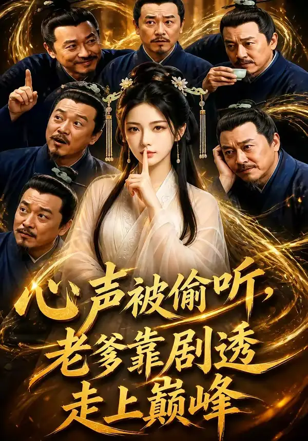 心声被偷听，老爹靠剧透走上巅峰&心声被偷听老爹靠剧透走上巅峰 - 短剧短剧海报图片