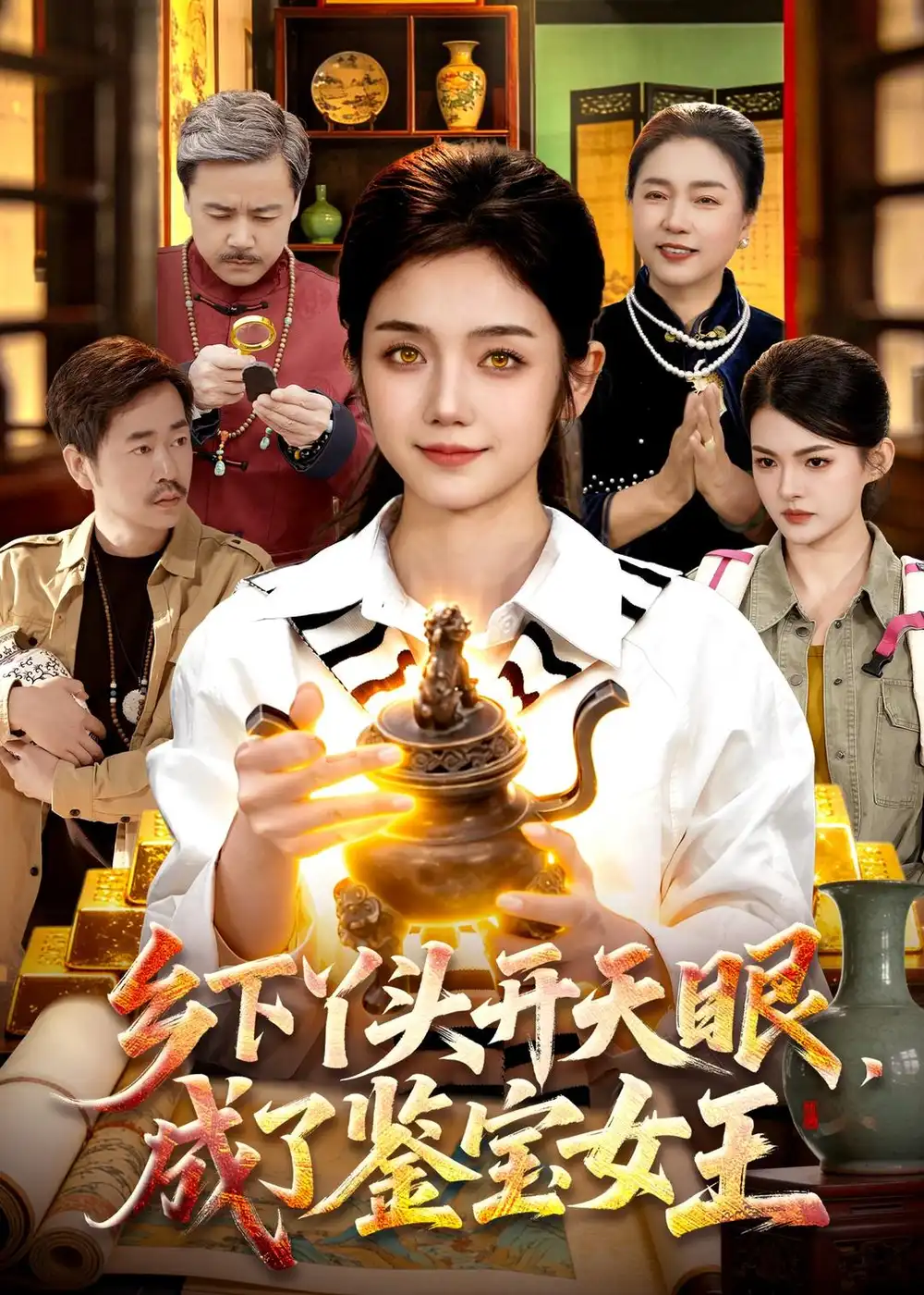 乡下丫头开天眼,成了鉴宝女王&乡下丫头开天眼成了鉴宝女王