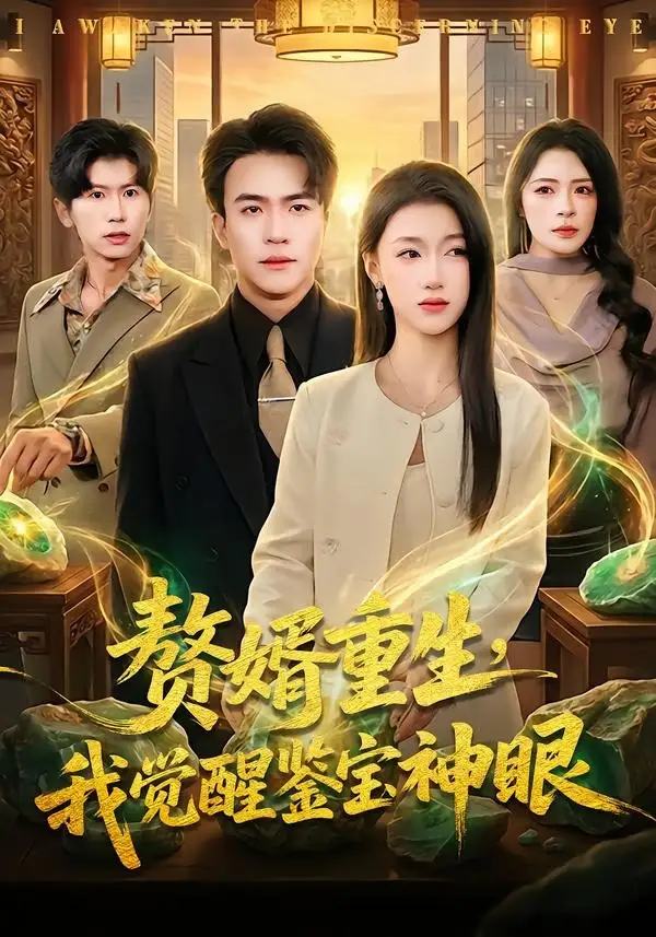 赘婿重生，我觉醒鉴宝神眼&赘婿重生我觉醒鉴宝神眼 - 短剧短剧海报图片