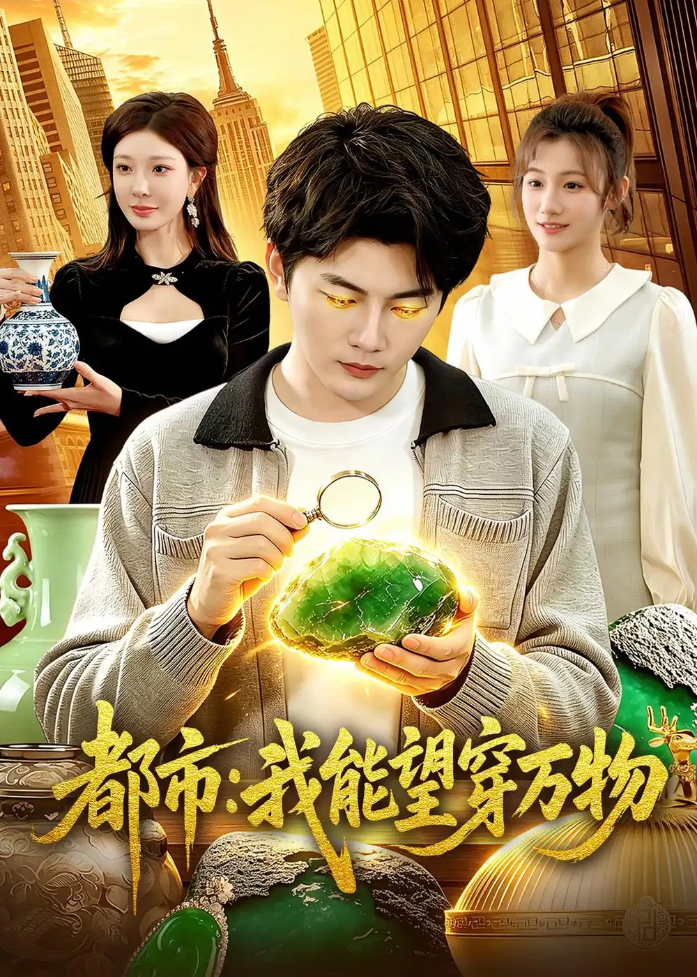 都市我能望穿万物 - 短剧短剧海报图片