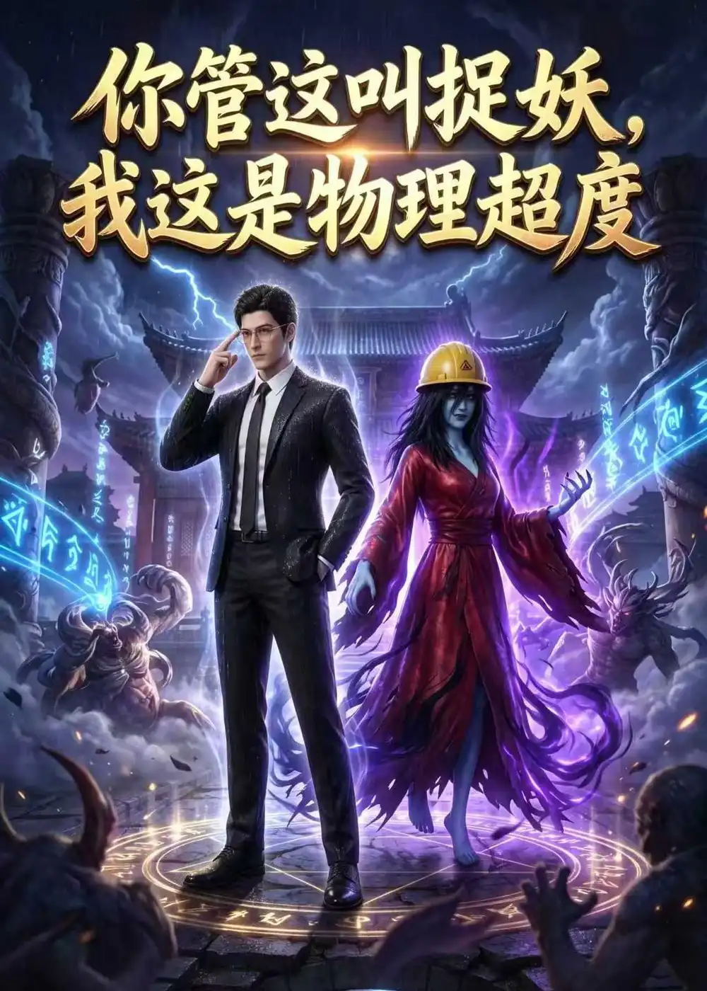 你管这叫捉妖，我这是物理超度&你管这叫捉妖我这是物理超度 - 短剧短剧海报图片
