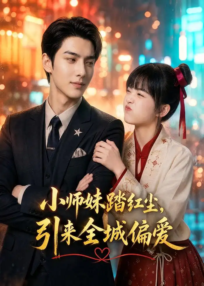 小师妹踏红尘，引来全城偏爱&小师妹踏红尘引来全城偏爱 - 短剧短剧海报图片