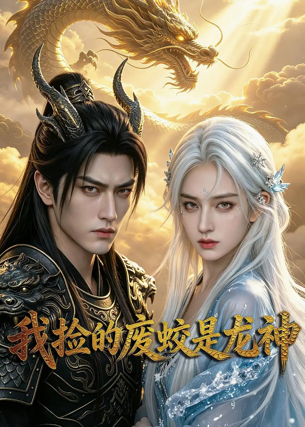 我捡的废蛟是龙神 - 短剧短剧海报图片