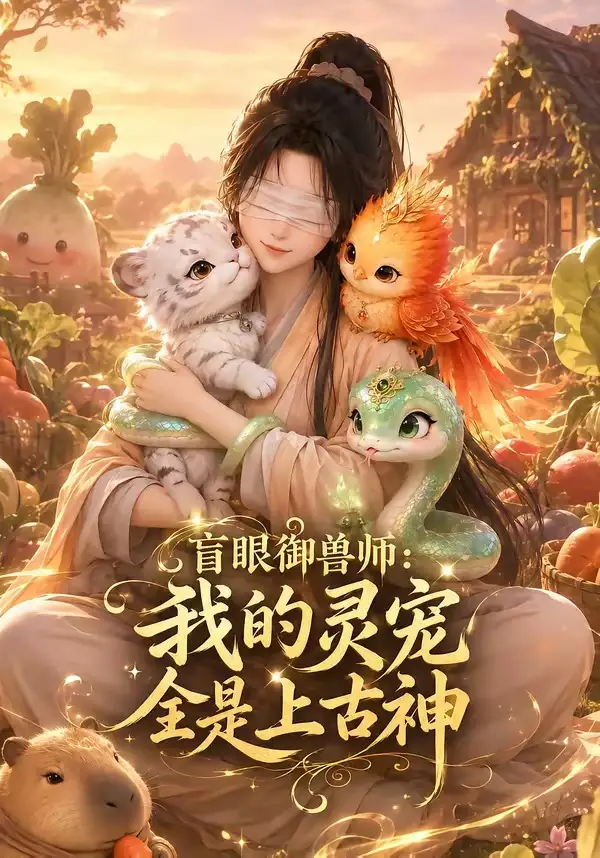 盲眼御兽师我的灵宠全是上古神 - 短剧短剧海报图片