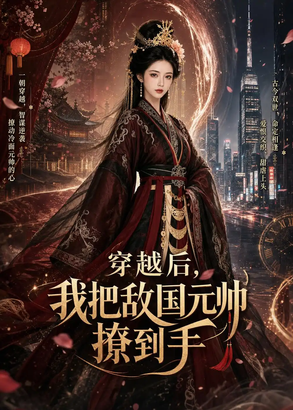 穿越后我把敌国元帅撩到手 - 短剧短剧海报图片