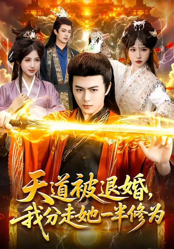 天道被退婚，我分走她一半修为&天道被退婚我分走她一半修为 - 短剧短剧海报图片