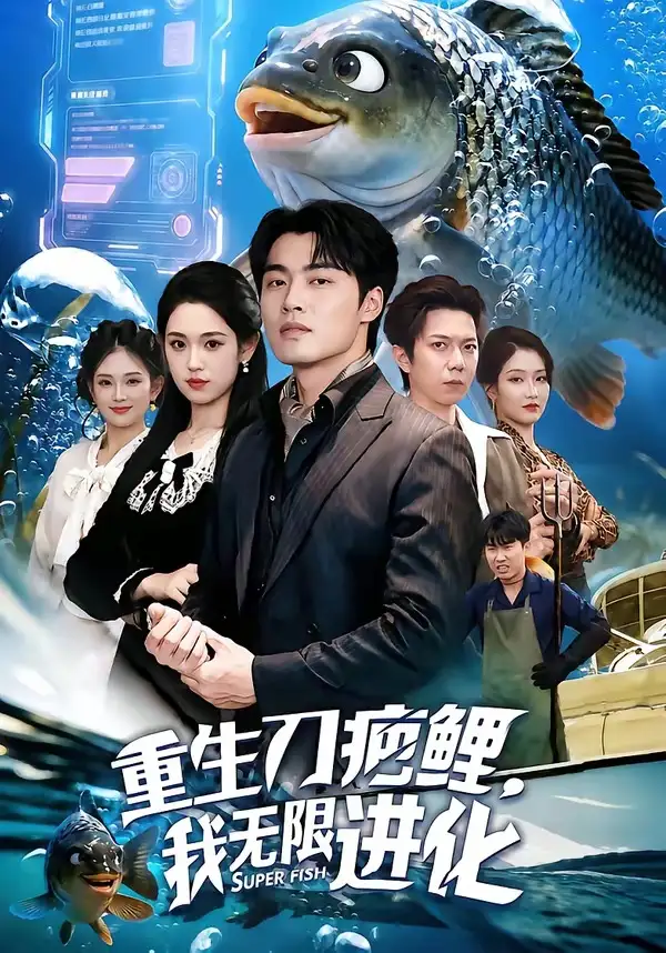 重生刀疤鲤，我无限进化&重生刀疤鲤我无限进化 - 短剧短剧海报图片