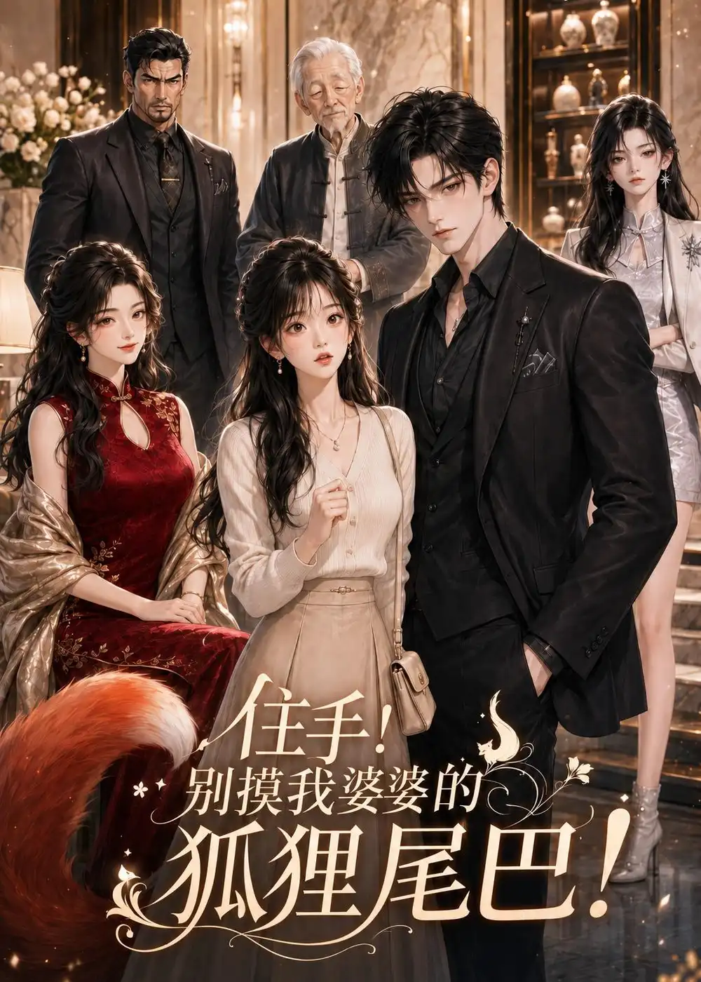 住手别摸我婆婆的狐狸尾巴