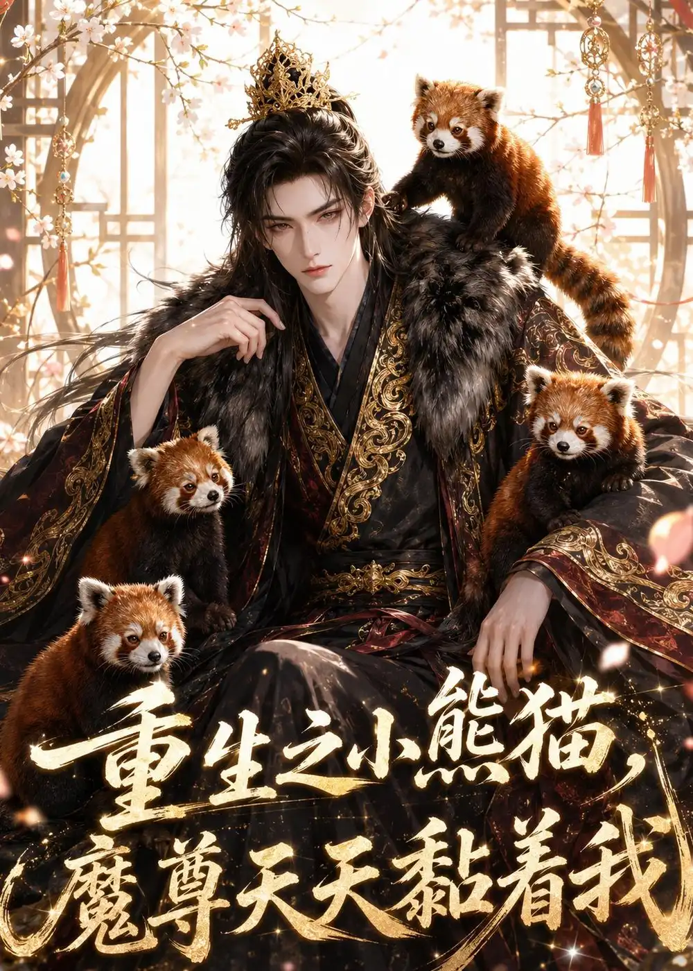重生之小熊猫魔尊天天黏着我 - 短剧短剧海报图片