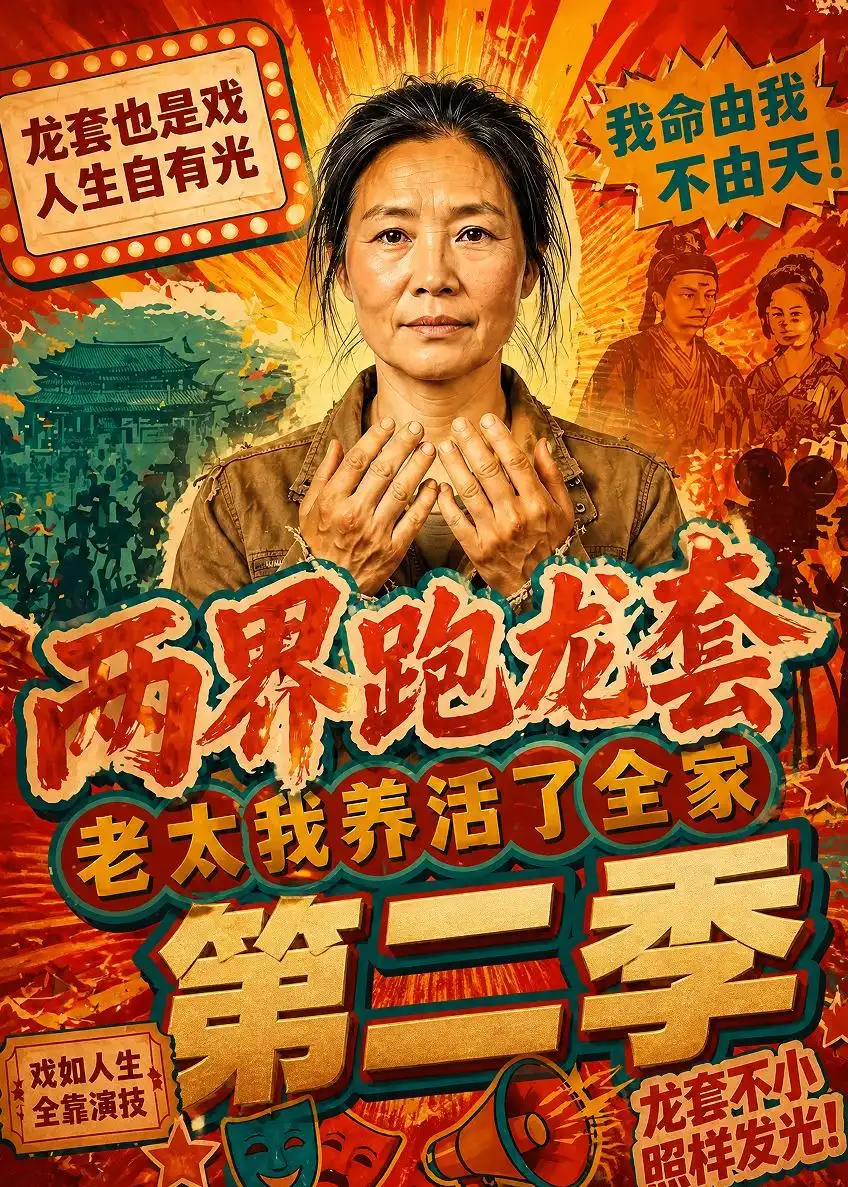 两界跑龙套,老太我养活了全家第二季&两界跑龙套老太我养活了全家第二季