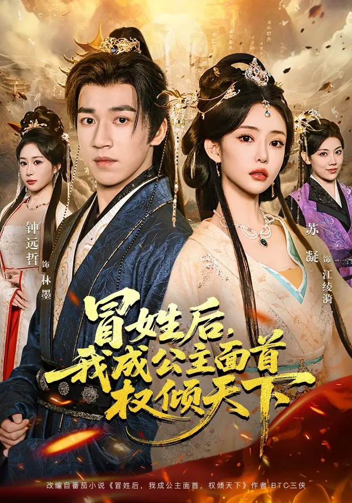 冒姓后，我成公主面首权倾天下 - 短剧短剧海报图片