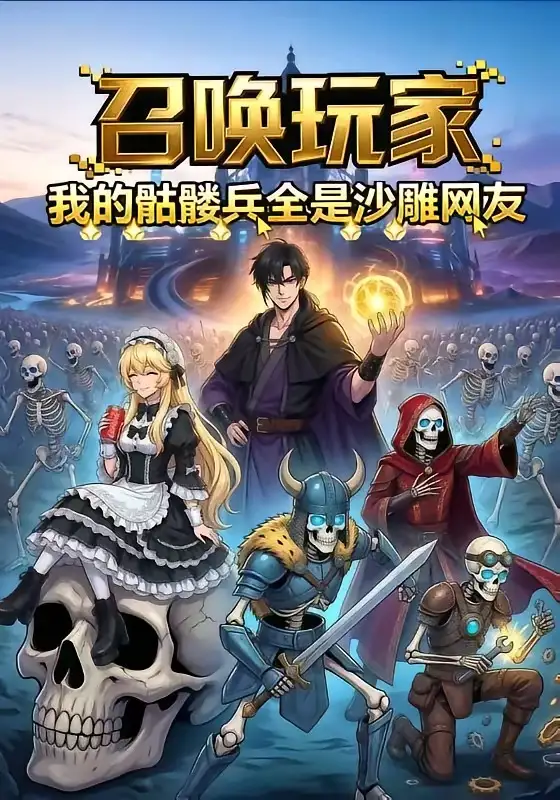召唤玩家:我的骷髅兵全是沙雕网友&召唤玩家我的骷髅兵全是沙雕网友