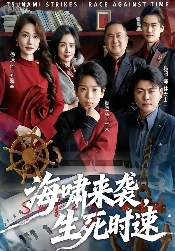 海啸来袭，生死时速 - 短剧短剧海报图片