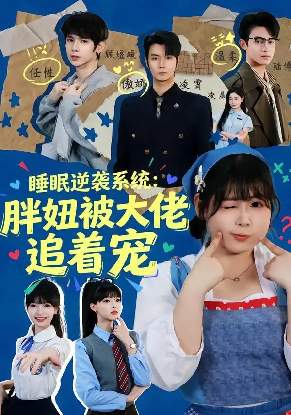 睡眠逆袭系统：胖妞被大佬追着宠&睡眠逆袭系统胖妞被大佬追着宠 - 短剧短剧海报图片