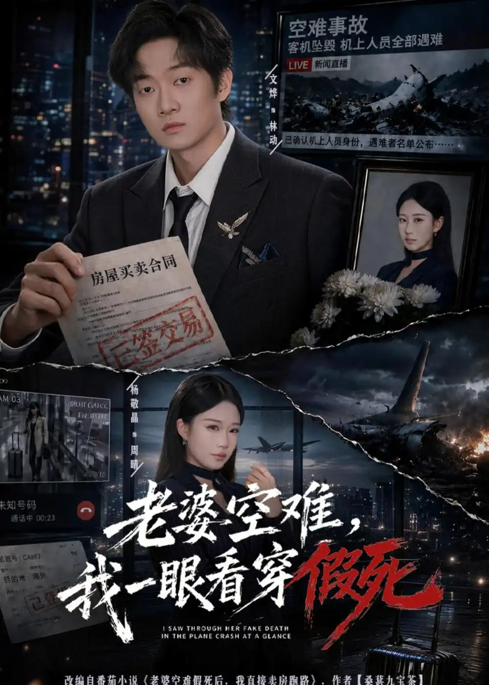 老婆空难，我一眼看穿假死&老婆空难我一眼看穿假死