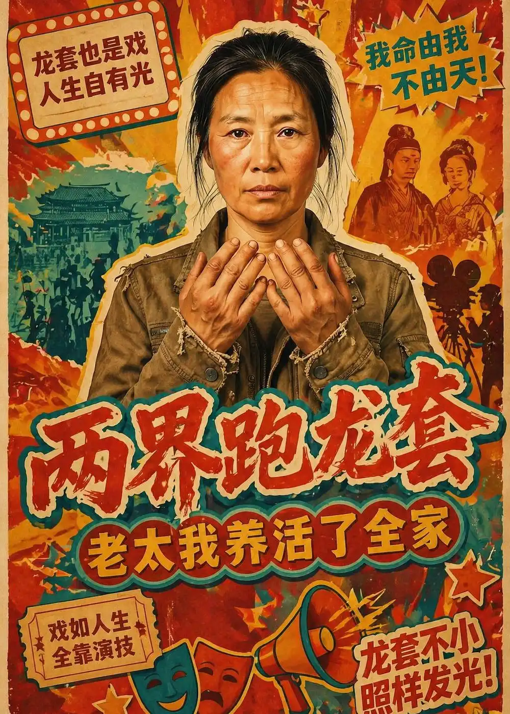 两界跑龙套老太我养活了全家