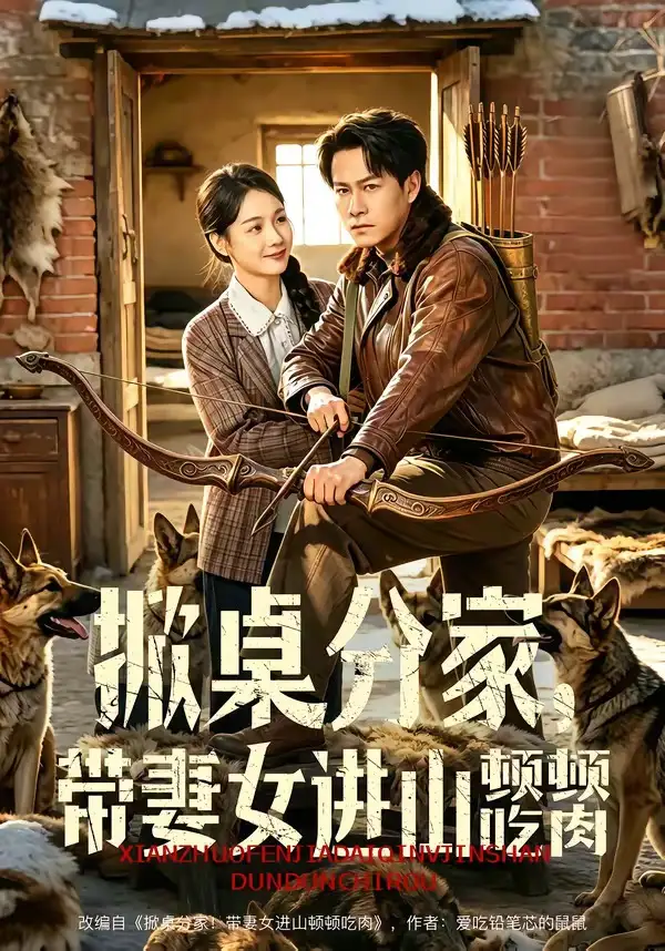 掀桌分家，带妻女进山顿顿吃肉&掀桌分家带妻女进山顿顿吃肉 - 短剧短剧海报图片