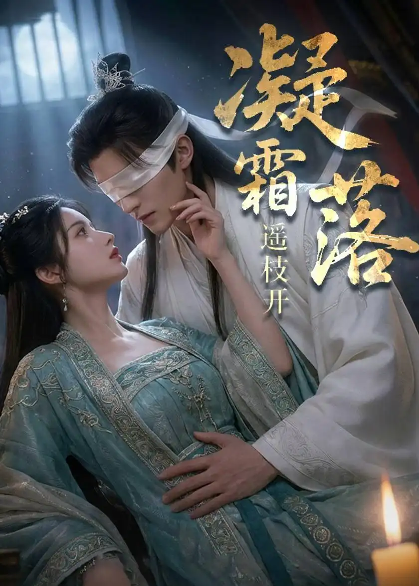凝霜落遥枝开