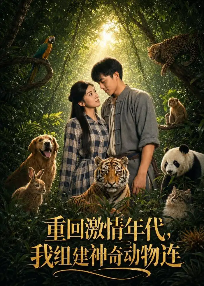 重回激情年代，我组建神奇动物连&重回激情年代我组建神奇动物连 - 短剧短剧海报图片