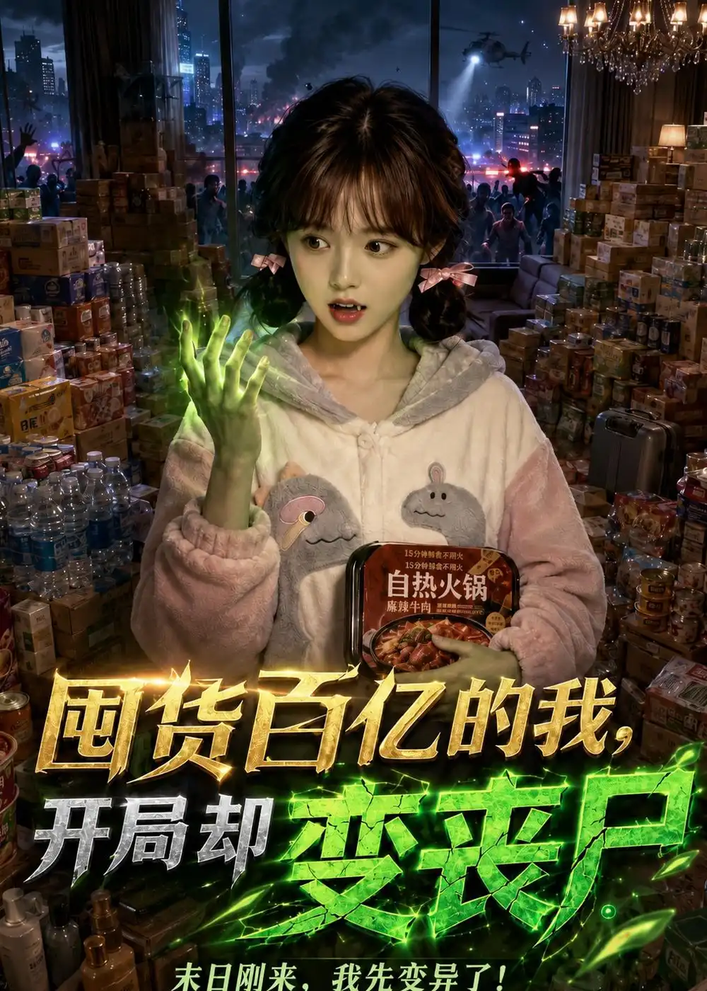 囤货百亿的我,开局却变丧尸&囤货百亿的我开局却变丧尸
