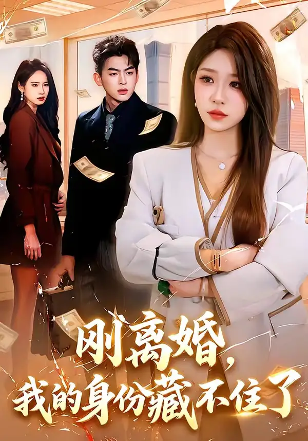 刚离婚，我的身份藏不住了&刚离婚我的身份藏不住了 - 短剧短剧海报图片
