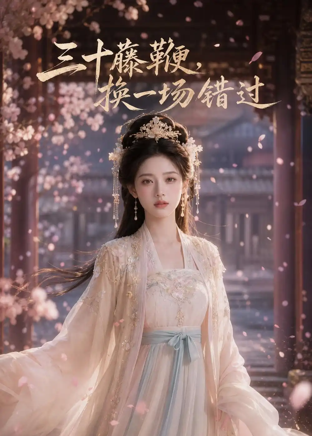 三十藤鞭，换一场错过&三十藤鞭换一场错过 - 短剧短剧海报图片
