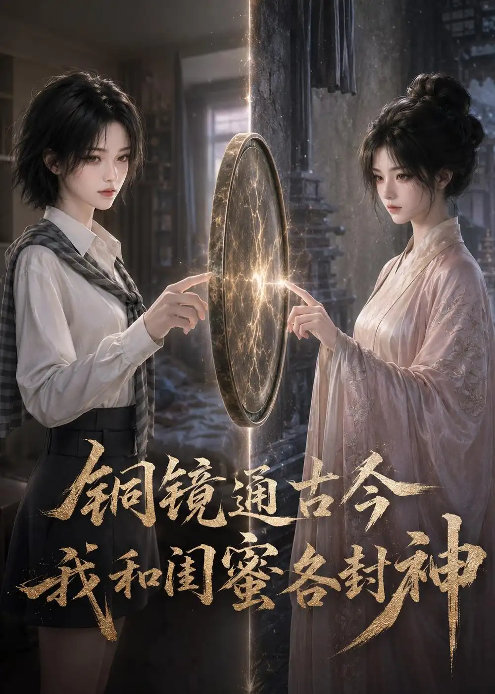 铜镜通古今,我和闺蜜各封神&铜镜通古今我和闺蜜各封神