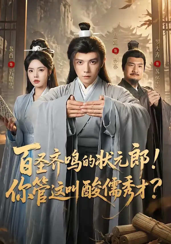 百圣齐鸣的状元郎你管这叫酸儒秀才 - 短剧短剧海报图片
