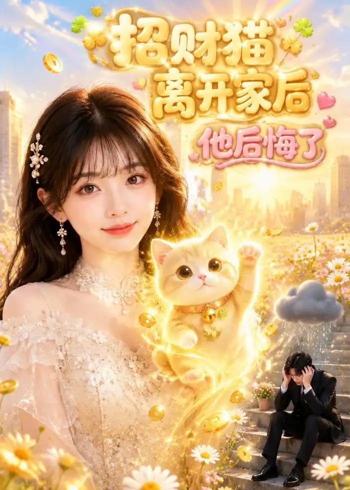 招财猫离开家后,他后悔了&招财猫离开家后他后悔了
