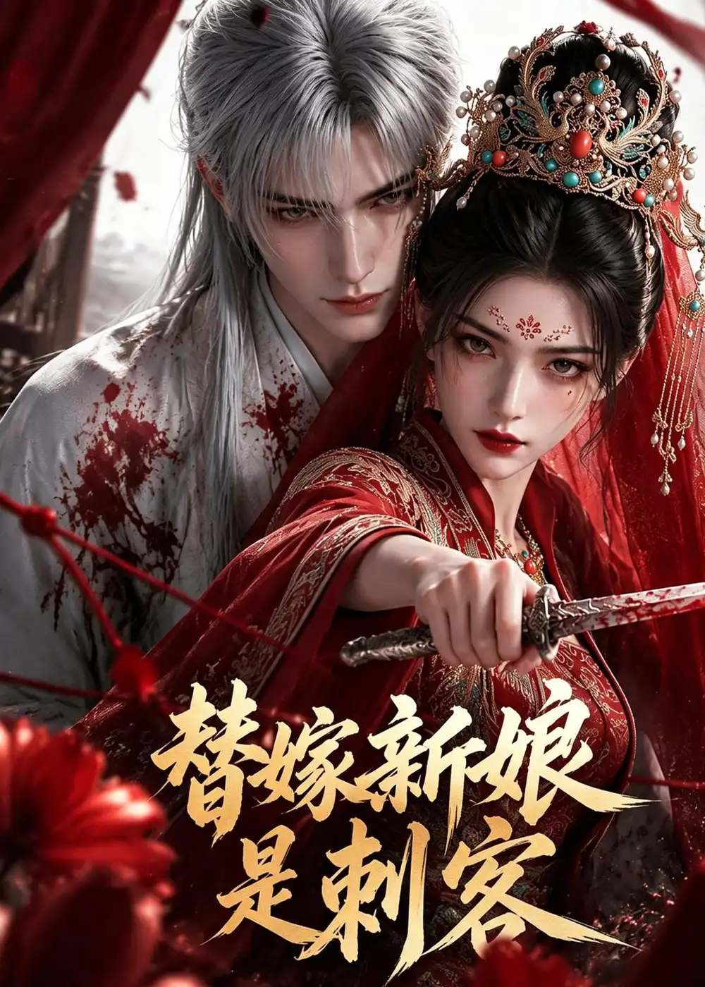 替嫁新娘是刺客 - 短剧短剧海报图片
